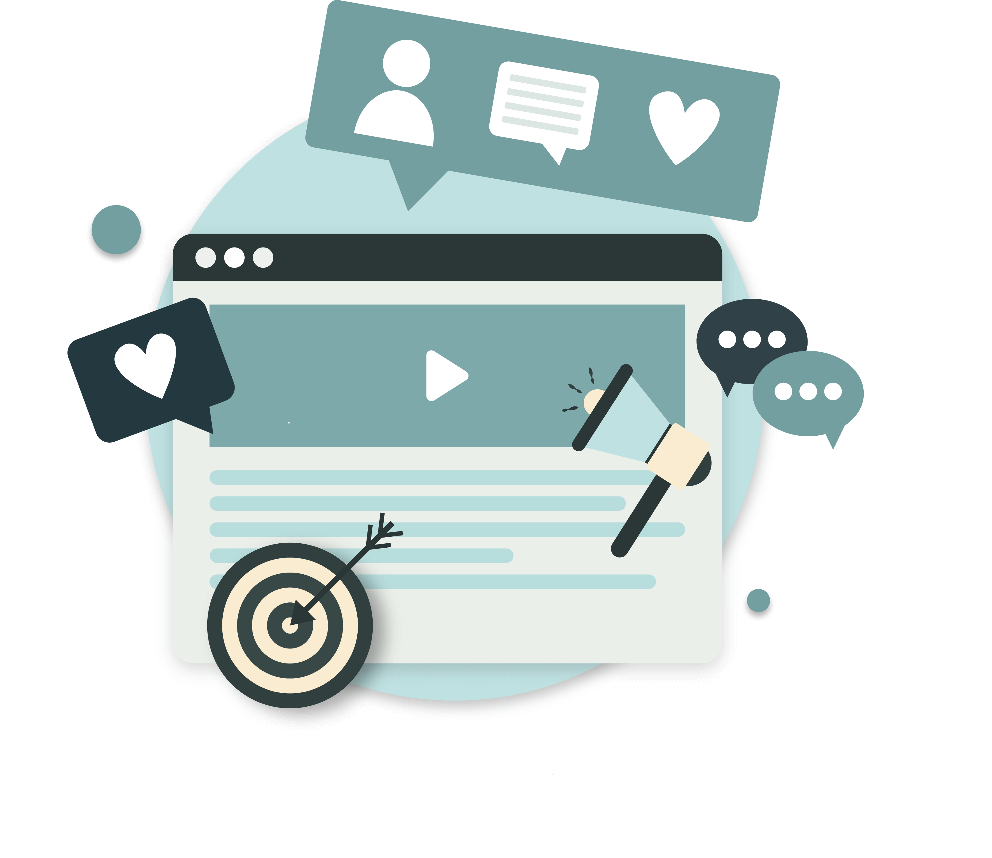 Digital Marketing Graphic inbox success
