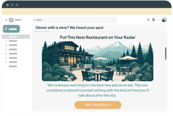 Email_Restaurant-Insider Email Type - Insider Restaurant